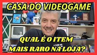 O ITEM MAIS RARO DA LOJA | A CASA DO VIDEOGAME | TIOZÃO