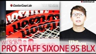 WELTNEUHEIT: Wilson Pro Staff SixOne 95 BLX Tennisracket