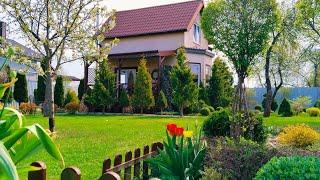 Маленький Уютный Дом и Большой Весенний Сад Загородные Будни. Огород #garden #дом #жизнь