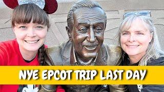 NYE Epcot Trip Last Day