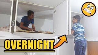 OVERNIGHT SLEEPING CHALLENGE  IN CUPBOARD / LAFT  | VelBros Tamil