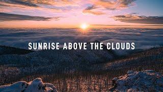 Sunrise above the Clouds in Colorado Springs | Hiking through an Inversion