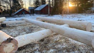 Building A Log Lean-to (Finnish Laavu) | Episode 1