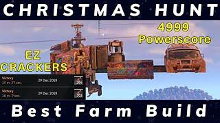 EZ Crackers with Low Power Score Christmas Hunt Build | Building Tips and Tricks