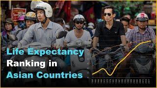 Life Expectancy Ranking in Asian Countries  | 아시아 각국의 기대 수명 순위