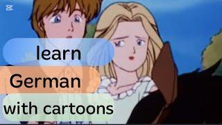 improve german with cartoons|easy german with native speaker|hören,lesen,verstehen