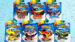 Opening Hot Wheels Color Shifters And Changing Colors!