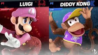 Cirque 3.5 Top 32 Losers Side Jorhey (Luigi) Vs. LightningCam (Diddy Kong)