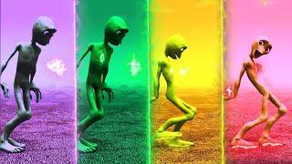 Alien dance VS Funny alien VS Dame tu cosita VS Funny alien dance VS Green alien dance VS Dance song