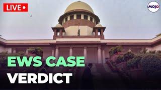 Supreme Court Upholds 10% Reservations For Economically Weaker Sections