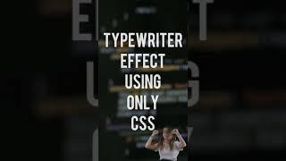 Typing Text Animation Effect using CSS  #csstricks #csstutorial #cssanimation #frontendguruji