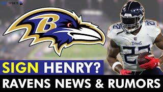 Ravens Rumors: Derrick Henry To Baltimore? NFL Insider LINKS Henry To Sign In 2024 NFL Free Agency