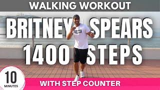 Britney Spears Walking Workout | 10 minute | Daily Workout at home