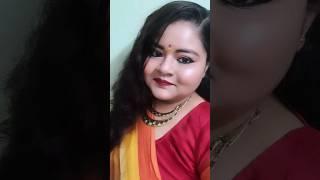 সরস্বতী পূজোর সাজ - ১   Saraswati Puja Special Look - 1 #saraswatipuja2k24 #makeuplook #ytshorts