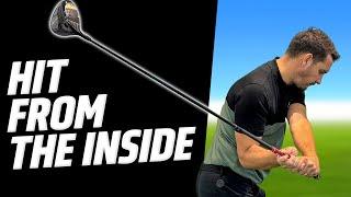 How to Hit The Driver From The Inside | Simple Golf Tips