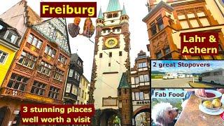 Freiburg, Lahr, Achern, beautiful towns, and 2 great stopovers on Black Forest Autobahn - Vanlife UK