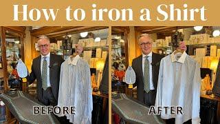 How to iron a Shirt