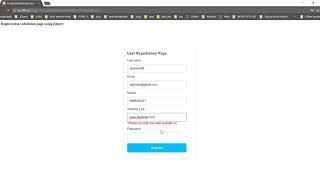 Simple Form Validation In JQuery Using Regular Expression