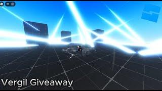 Vergil Giveaway | Roblox studio