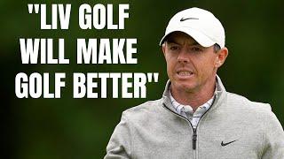 Rory McIlroy Shares His REAL Thoughts on LIV GOLF