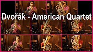 Dvořák - String Quartet No. 12 "American" - Mvt. 4 - Horn, Euphonium, and Tuba Ensemble