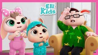 Why Papa Is Tired? Educational Kids Song | Eli Kids