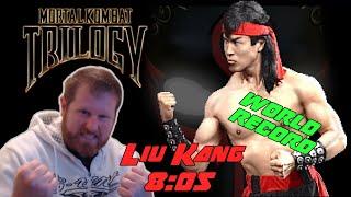 WORLD RECORD! - Mortal Kombat Trilogy - Speedrun - Liu Kang - 8:05