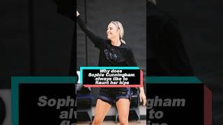 Why does Sophie Cunningham always like to flaunt her hips? What no one realizes is that a simple