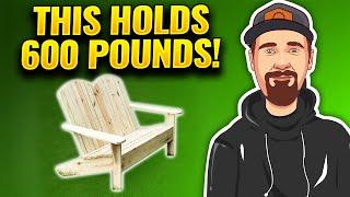 Building an Adirondack Bench