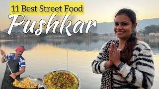 Top 11 Places to Eat INSANE Indian Street Food in Pushkar, Rajasthan