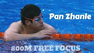 【Pan Zhanle|潘展乐】 800m freestyle winners focus World Cup It’s enjoyable to watch him swim elegantly