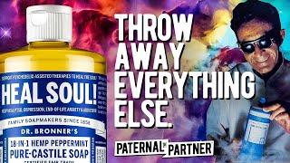 Dr. Bronner's is the CRAZIEST SOAP // A DAD'S HONEST REVIEW of Dr. Bronner's Pure Castile Soap