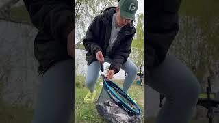 Взвесила улов на Тетеринском водохранилище 