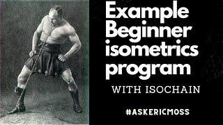 A beginners isometrics routine with the isochain