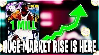 HUGE MARKET RISE HAPPENING RIGHT NOW IN NBA 2K25 MYTEAM! SELL YOUR CARDS!