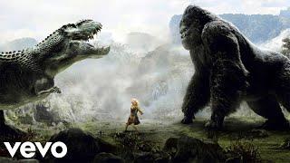 Brennan Savage - Look at Me Now (ISVNBITOV Remix) | King Kong vs T-Rex (Fight Scene)