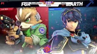 Clemson Smash Series 33 - RR Pools - Shimbius (Fox) vs. Otterz (Marth) - SSBU