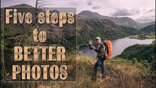 5 Steps to BETTER Photos,  North Wales Landscape Photography Locations.