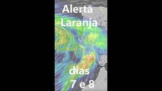 Alerta Laranja Chuva Portugal