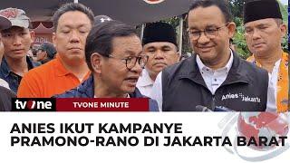 Pilkada Jakarta, Anies Baswedan Turun Gunung Dukung Pramono-Rano | tvOne Minute