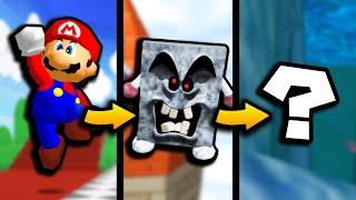 Super Mario 64 but the Character Keeps Changing