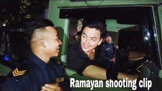 New nepali movie "Ramayan" shooting clips। conversations with @PaulShahNP