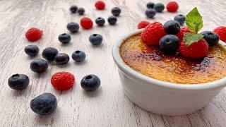 Creme brulee recipe this is another level it’s melting in my mouth‍