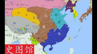 【史图馆】中国历代疆域变化新版合集 魏晋南北朝篇