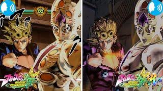 Giorno Giovannas Old Voice VS New Voice Comparison-JoJo's Bizarre Adventure All Star Battle R