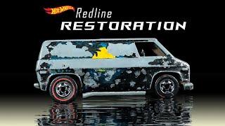 Redline Hot Wheels Restoration - Redline Yamaha Super Van - Extra Nice!