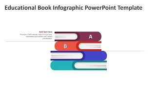 Educational Book Infographic PowerPoint Template | Kridha Graphics