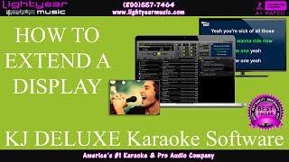 How To Extend Your Laptop Display For Karaoke | Karaoke Tutorial 