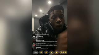 Section8 and Chichi Cooking Up Playing Lil Baby Snippets Instagram Live | IG LIVE TV