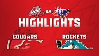 Prince George Cougars at Kelowna Rockets 12/17 | WHL Highlights 2024-25